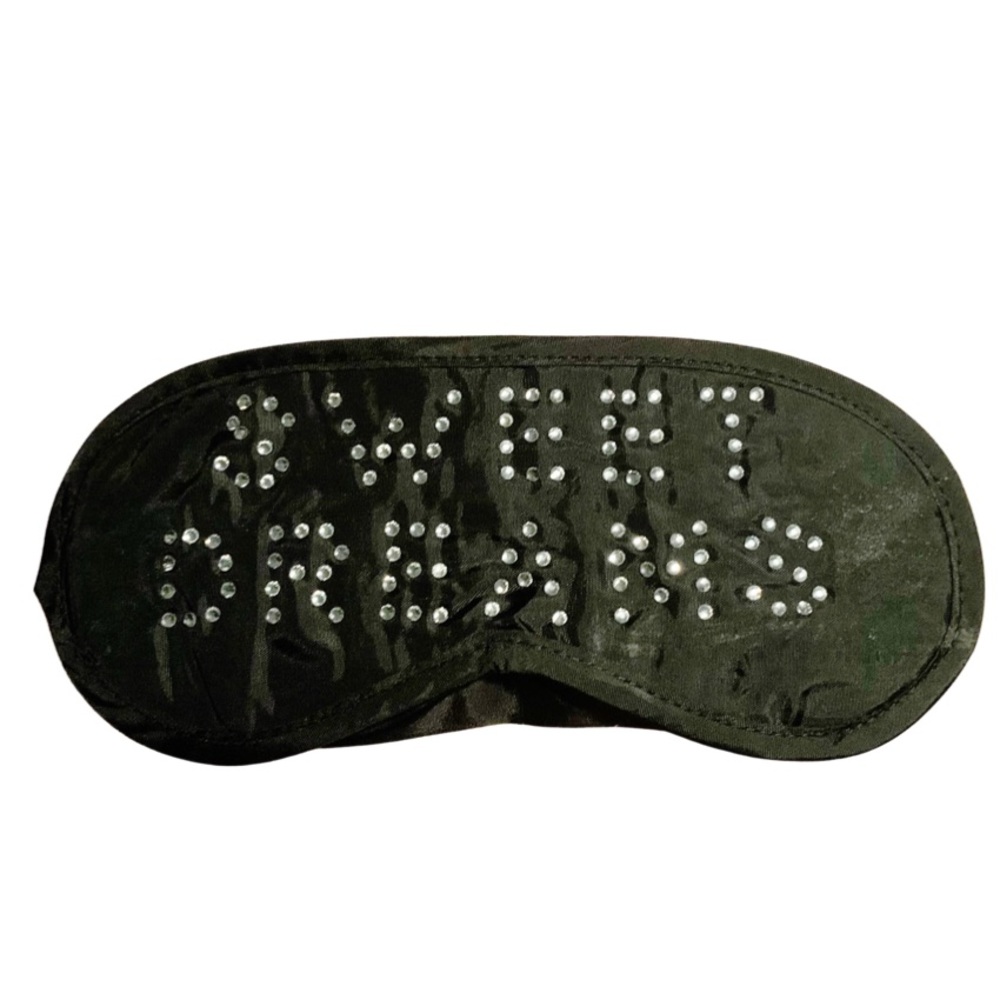 SWEET DREAMS Rhinestone Sleep Mask - Picture 2 of 4